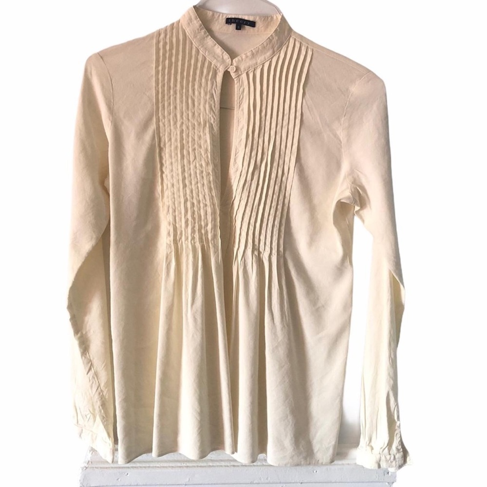 Theory Peasant Prairie Blouse - image 1